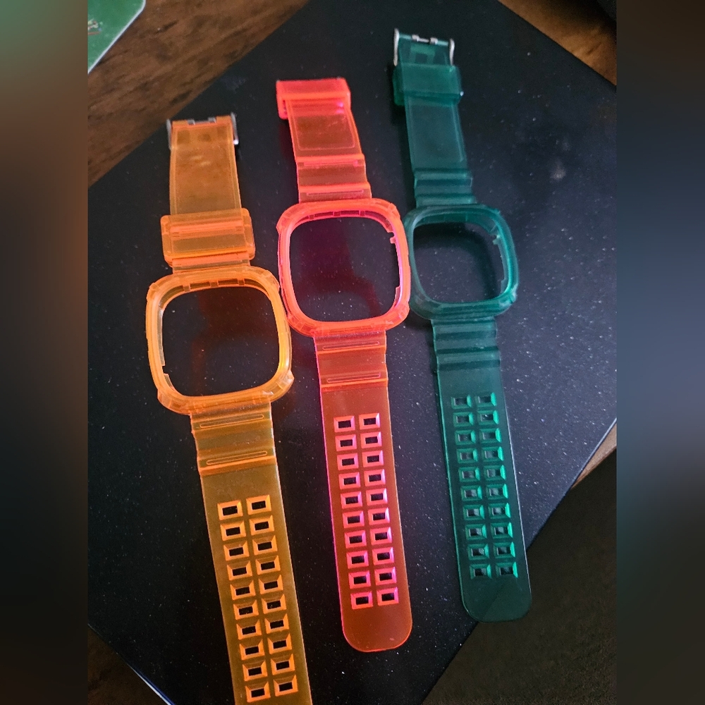 Fitbit versa 4 Jelly Bands- Set Of 3